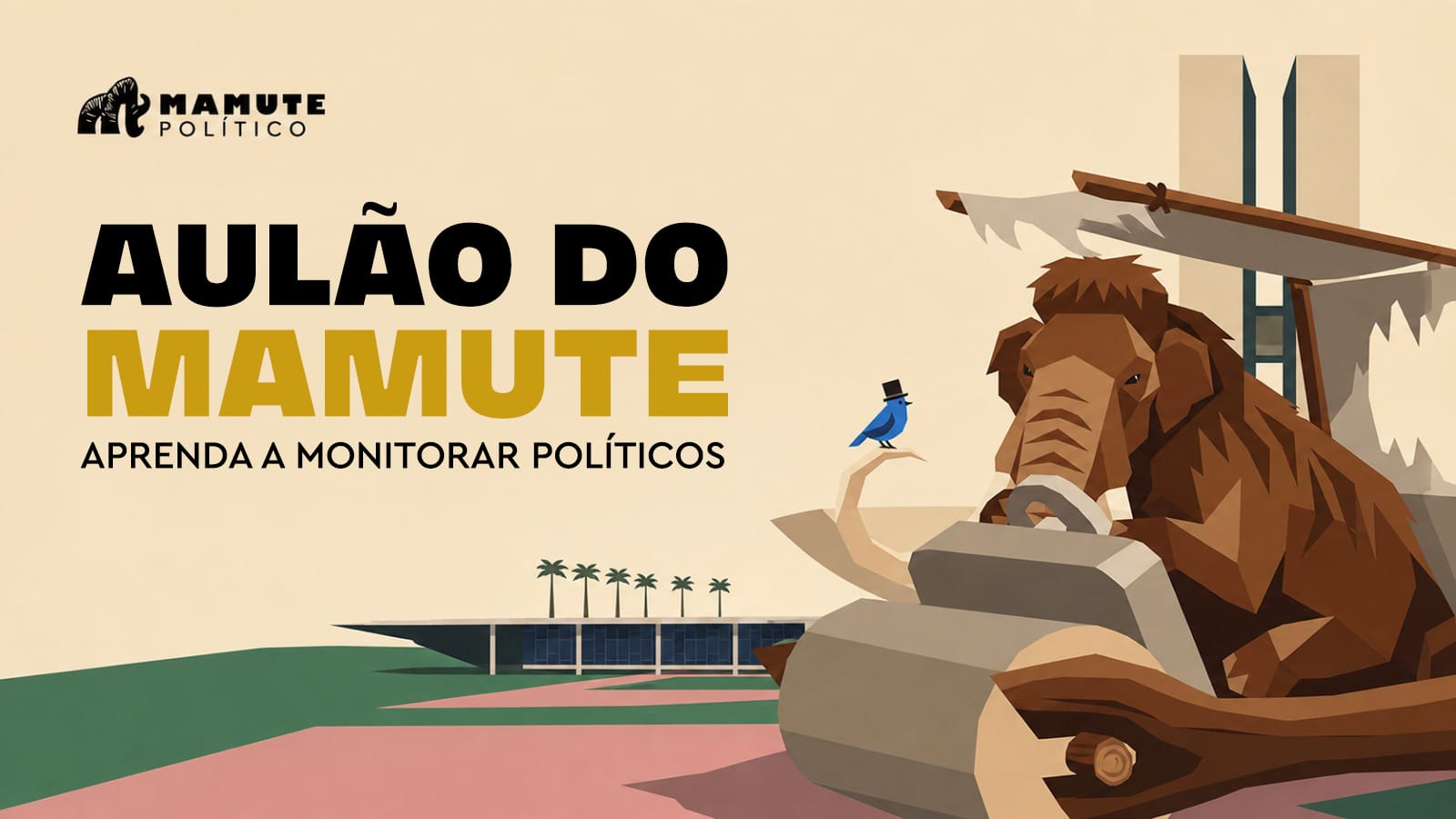 Aprenda a monitorar políticos do Congresso Nacional num 'aulão' do Mamute Político