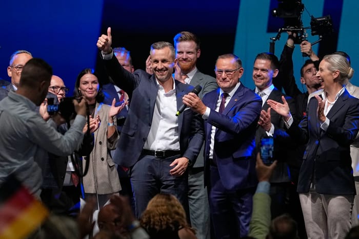 Partido de extrema-direita da Alemanha caminha para vitória em eleição regional, mas incerteza paira sobre possibilidade de governar